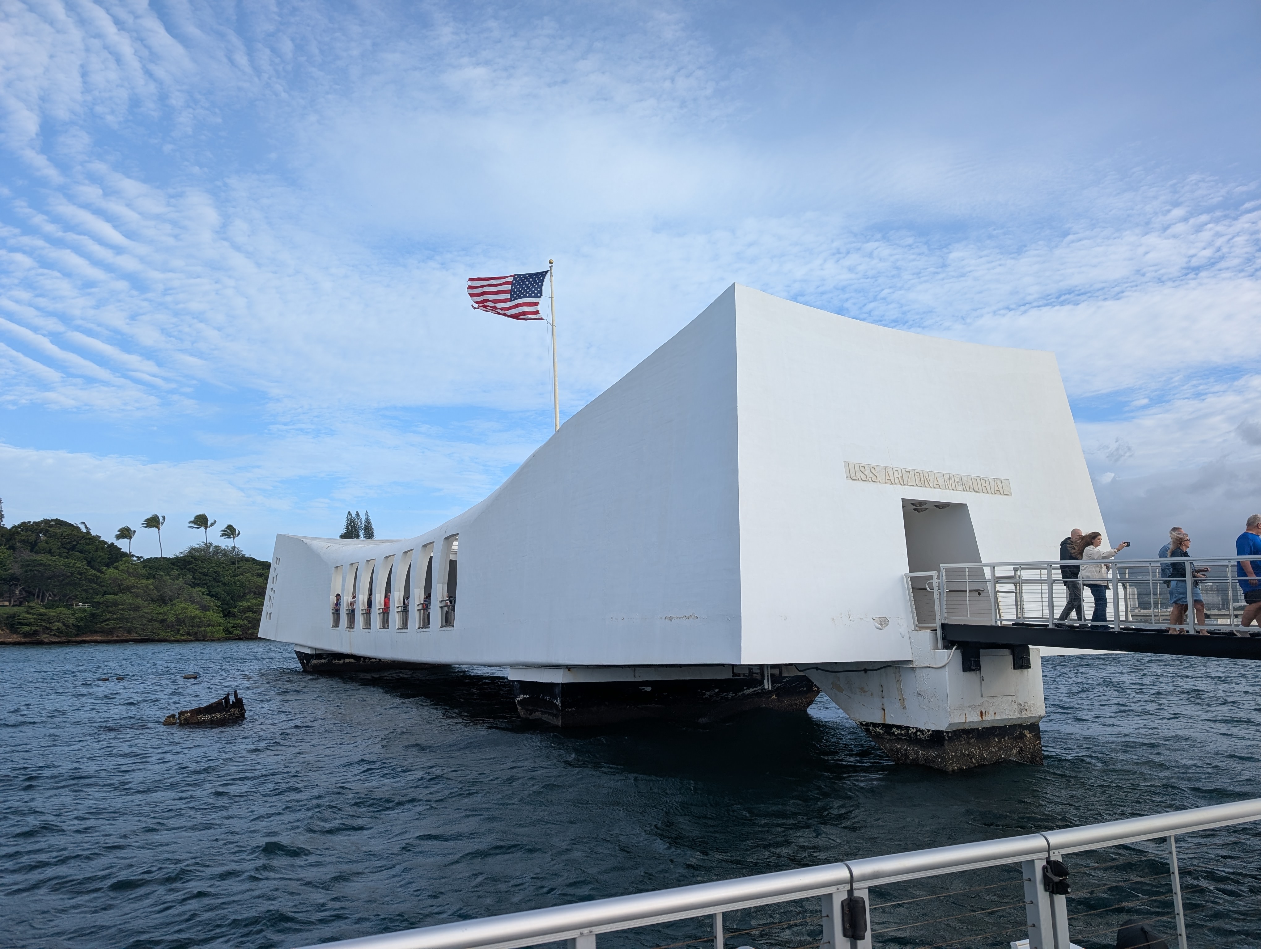 Arizona Memorial at Pearl Harbor